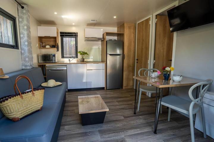 Camping pour 2 personnes, avec Terrasse et Jardin
