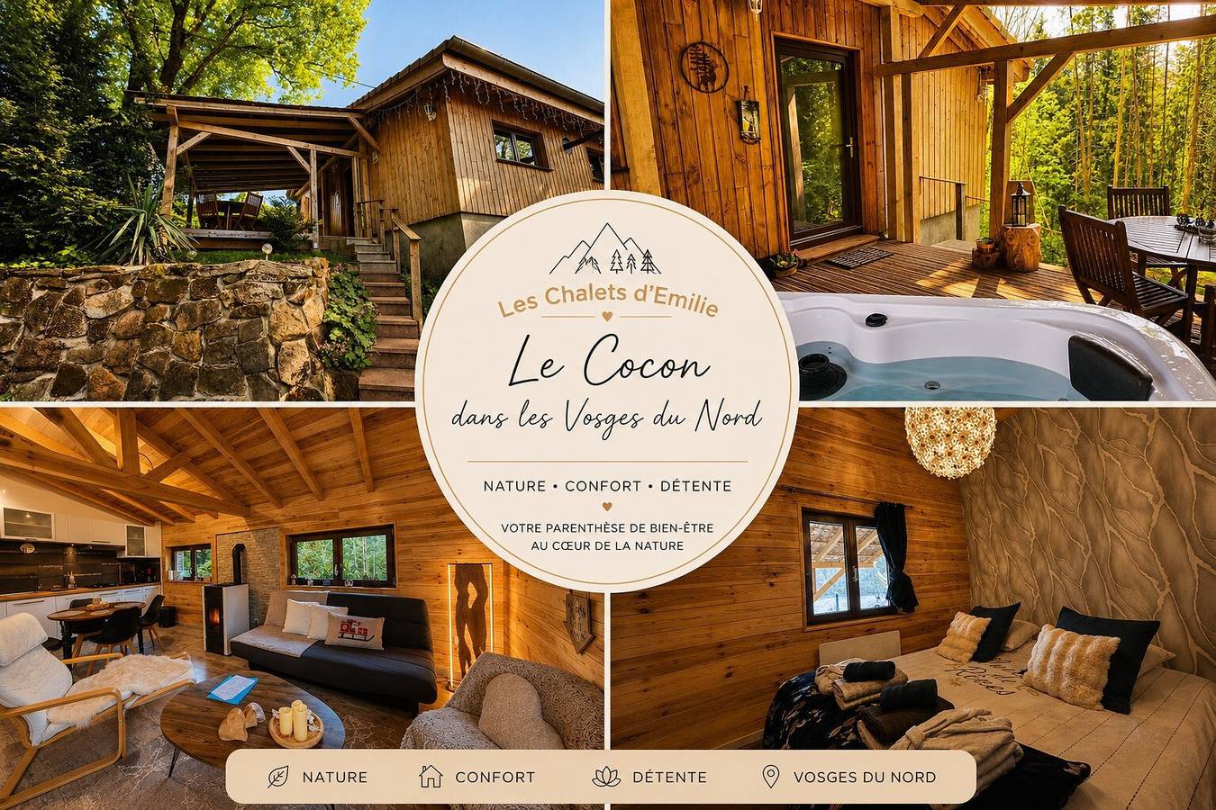 Chalet für 4 Personen in La Petite-Pierre, Nordelsass
