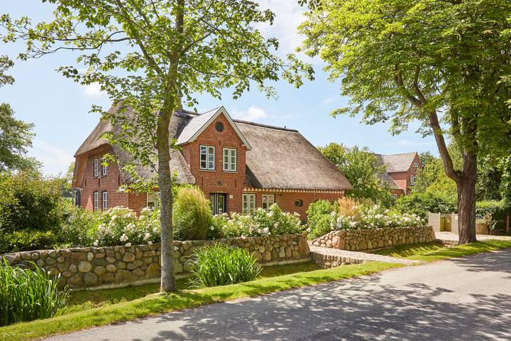 Luxus-Ferienhaus für 4 Personen, mit Terrasse und Sauna sowie Garten auf Föhr