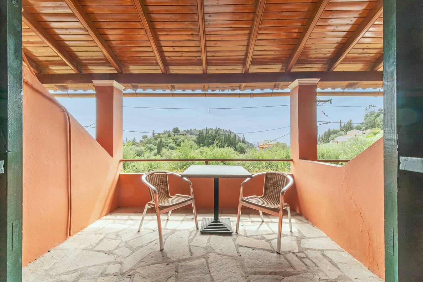 Entire studio, Studio "Arianna Studio Ground Floor 7" with Sea View, Shared Pool & Wi-Fi in Paleokastritsa, Corfu