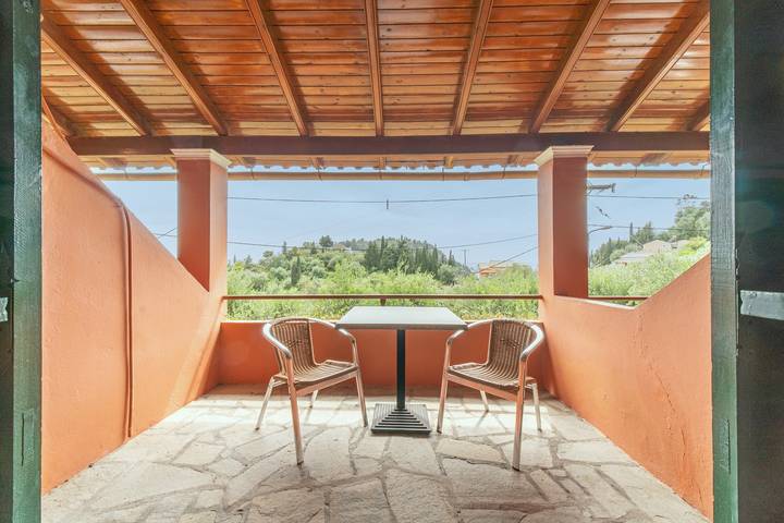 Gîte pour 2 personnes, avec balcon dans Paleokastritsa