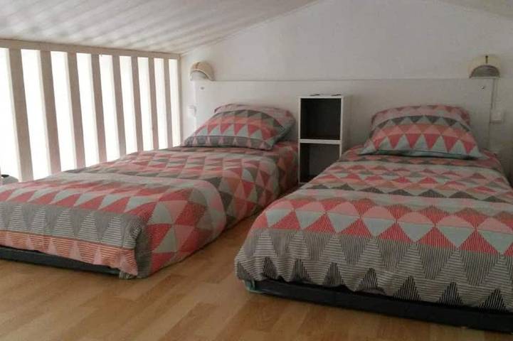 Pequeña casa 4 personas "Pointe de Vallières" aparcamiento privado, playa 300m. in Saint-Georges-de-Didonne, Côte de Beauté