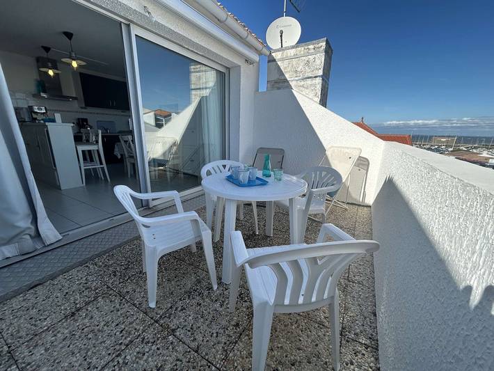 Gîte pour 4 personnes, avec Balcon/Terrasse dans l'Herbaudière