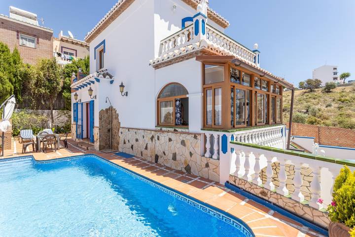 Vakantieappartement voor 4 personen, met tuin in Nerja