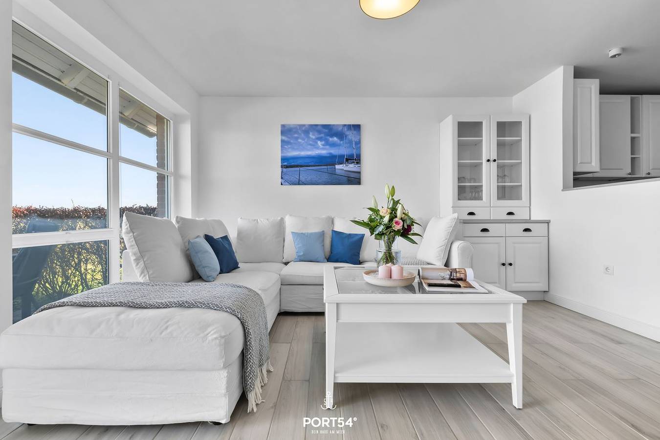 Ganze Wohnung, Ferienwohnung "Strandblick" - Erste Reihe mit fantastischem Blick auf die Ostsee in Wendtorfer Strand, Stein