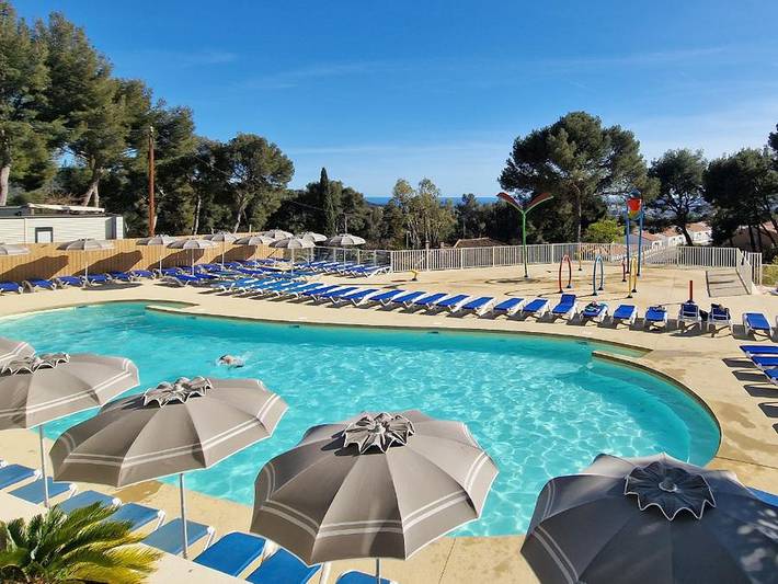 Camping per 4 persone, con Terrazza e Piscina per bambini a Cassis