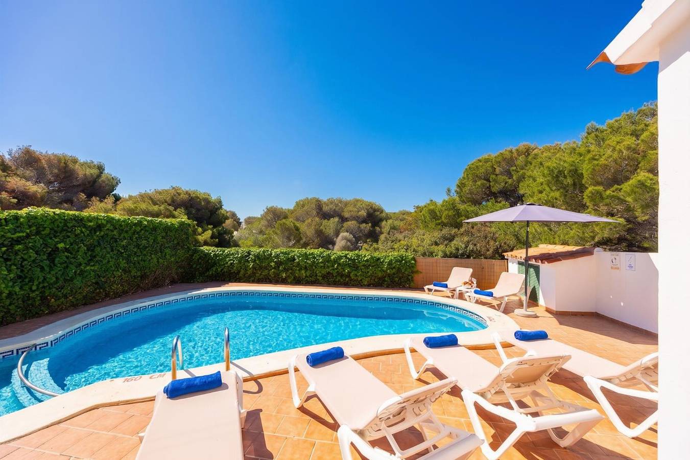 Villa für 6 Personen mit Garten in Arenal d'en Castell, Es Mercadal
