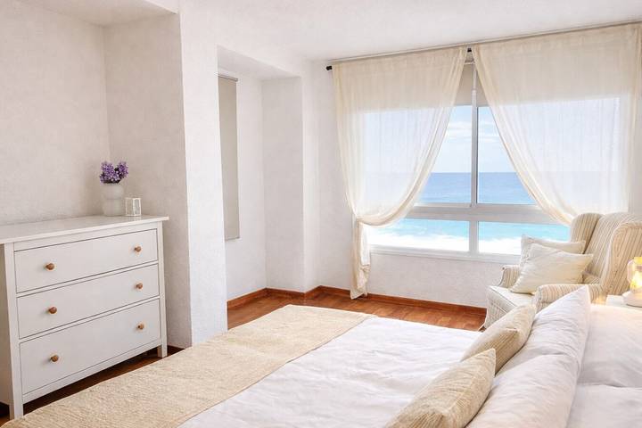 Appartement entier, Appartement de vacances pour 6 personnes avec balcon/terrasse in Bajamar, San Cristóbal de La Laguna