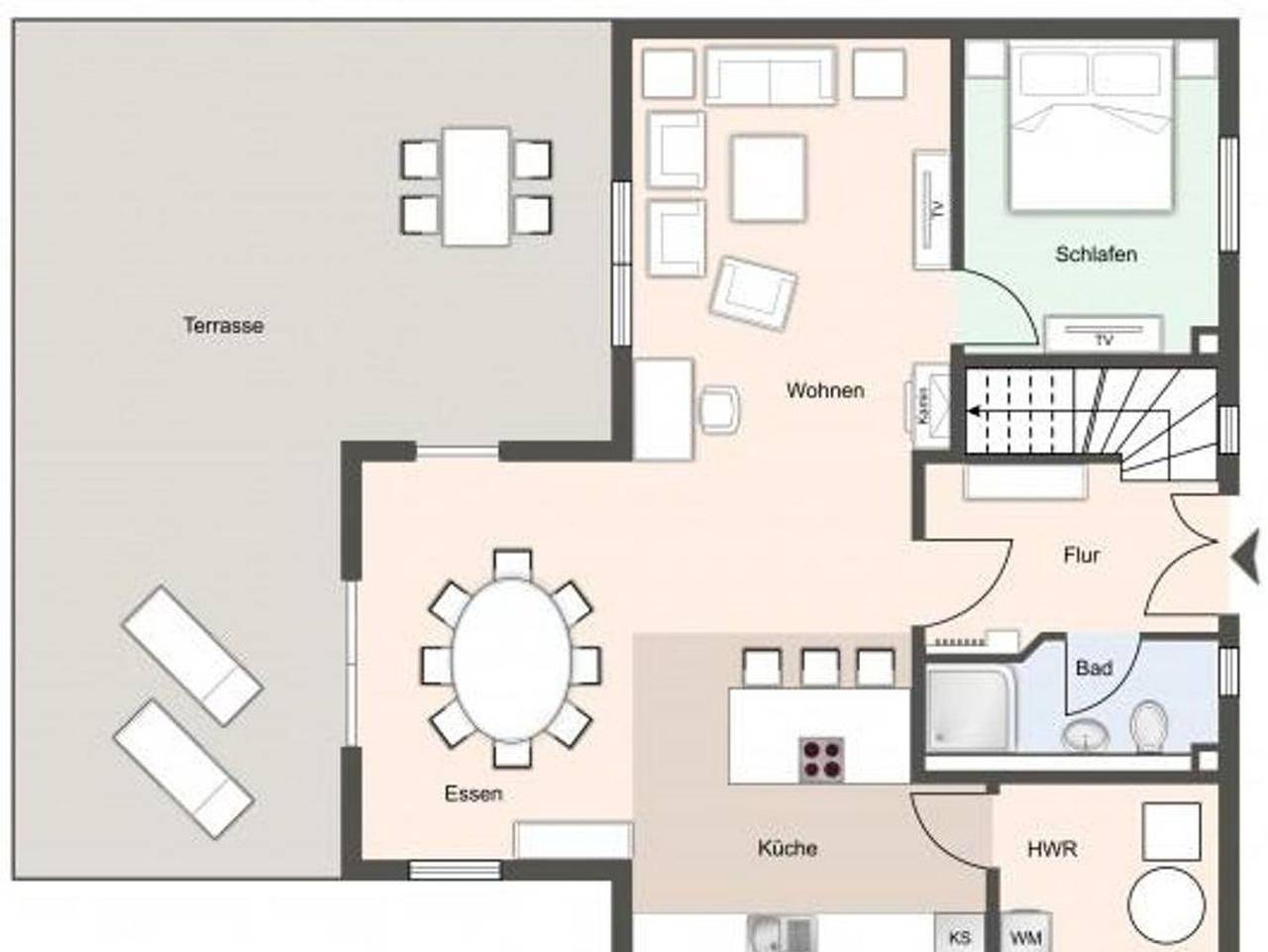 Reetdachhaus Suutje in St. Peter-Ording, Eiderstedt