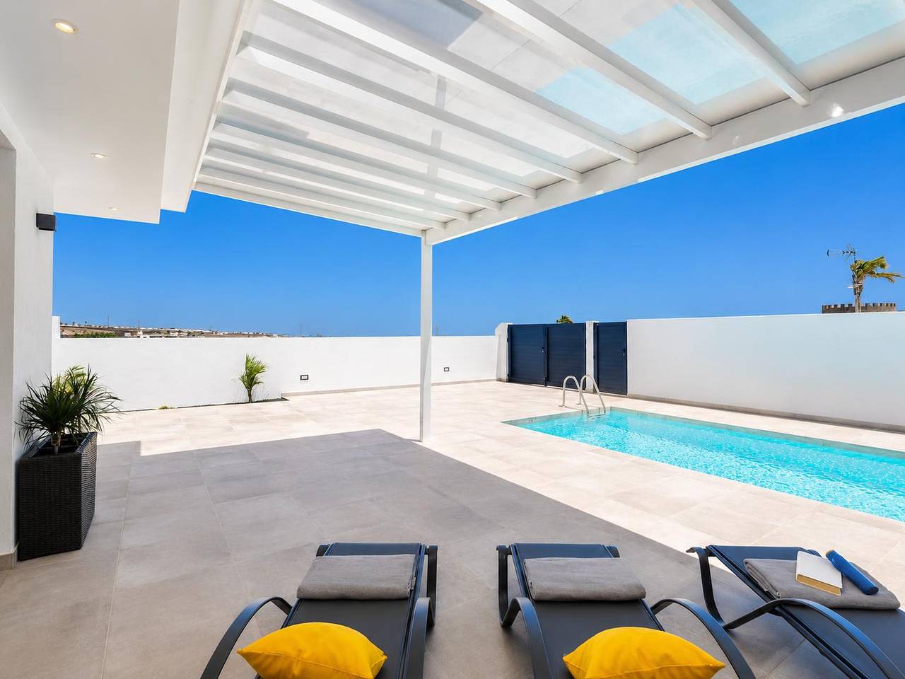 Villa pour 6 personnes avec jardin in Puerto Calero, Yaiza