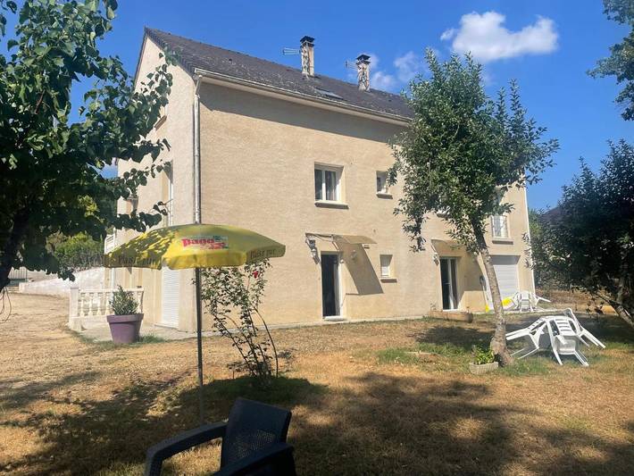 Appartement de vacances pour 4 personnes, avec Terrasse ainsi que Jardin et Vue