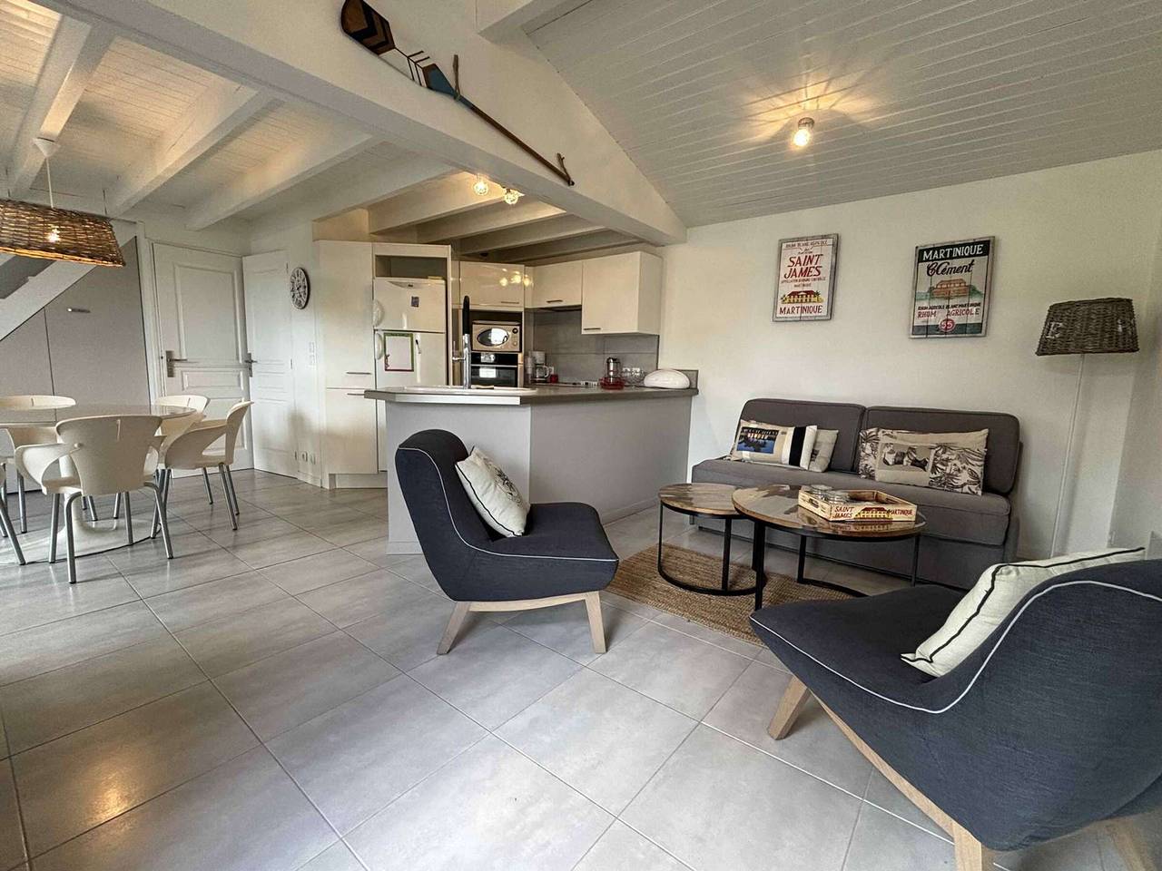 Casa cómoda 3 dormitorios cerca de la playa y centro - La Brée-les-Bains in La Brée-les-Bains, Côte de Beauté