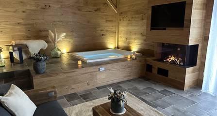 Gîte pour 2 personnes, avec sauna et jardin ainsi que jacuzzi et terrasse dans Centre-Val de Loire