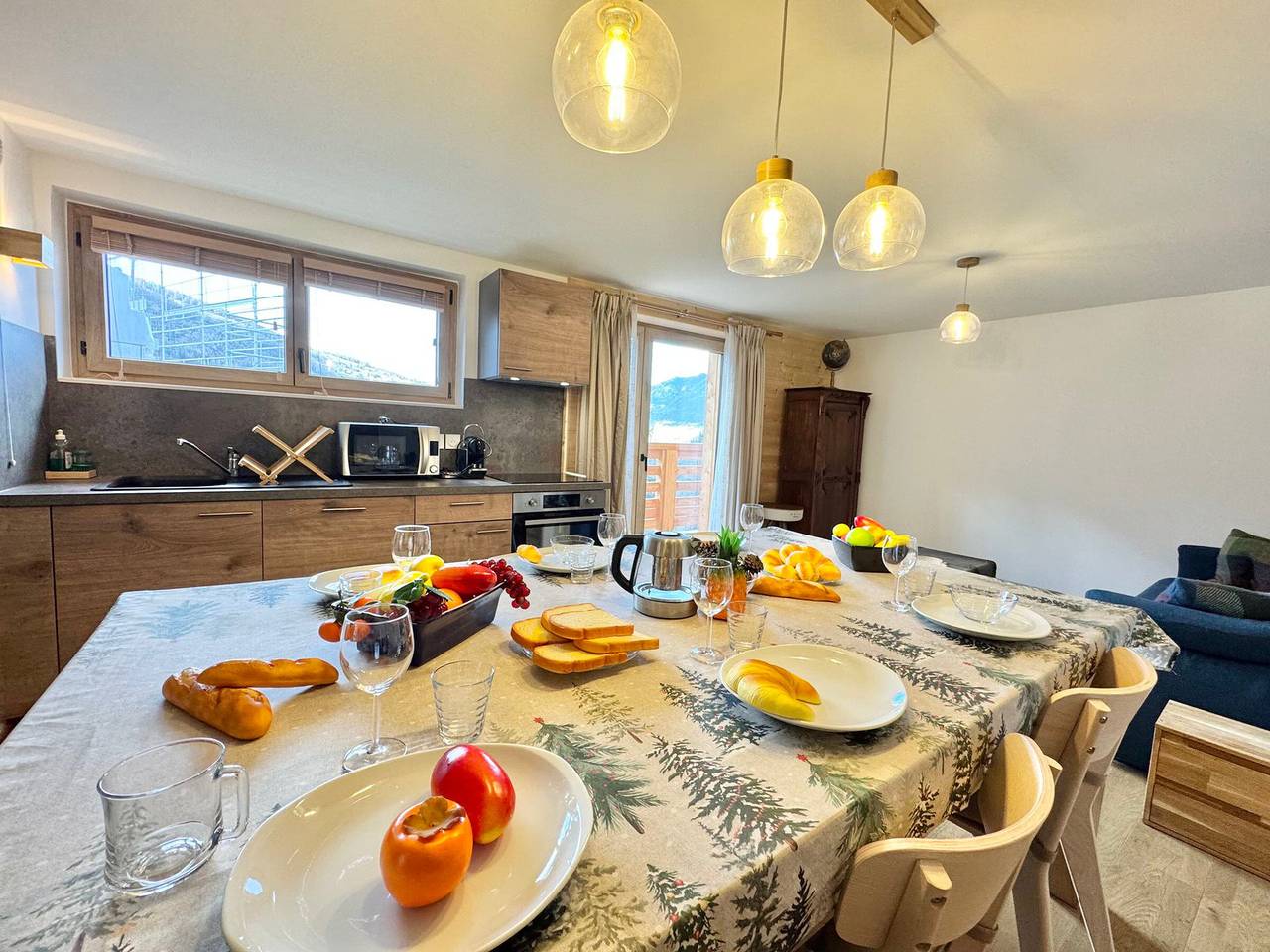 Geheel appartement, Vars - 10 pers, 81sqm, 4 rooms, 3 bedrms in Vars, Briançon en omgeving