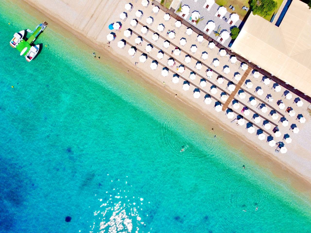 Barbati Blu Beach House with pool in Mparmpati, Corfù
