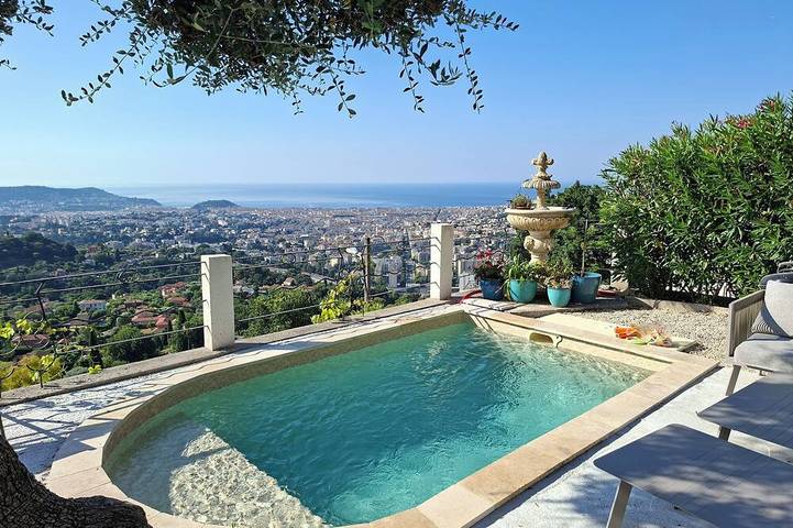 Villa with pool for 7 people, with pool in Nice (France)