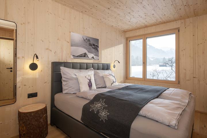 Ferienhaus für 8 Personen, mit Garten und Terrasse sowie Sauna im Montafon