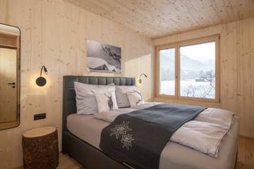 Ferienhaus für 8 Personen, mit Terrasse und Sauna sowie Garten im Montafon