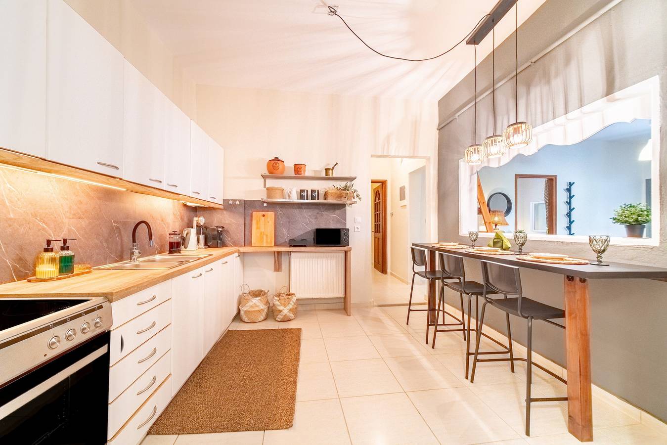 Maison de vacances 'Villa Depiros Corfu' avec terrasse privée, Wi-Fi et climatisation in Corfou