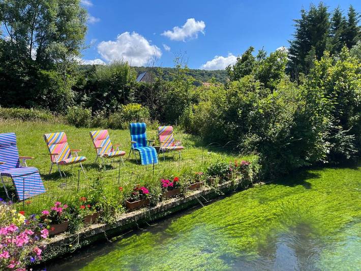 Location de vacances pour 15 personnes, avec jardin et vue, adapté aux familles à Martin-Église - 2