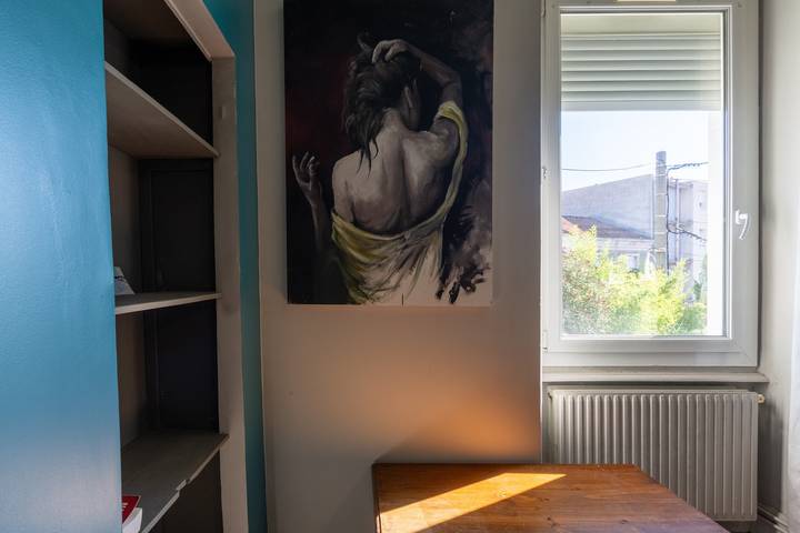 Appartement 'Bleue' avec terrasse partagée, jardin partagé et Wi-Fi in Le Teil, Privas (arrondissement)