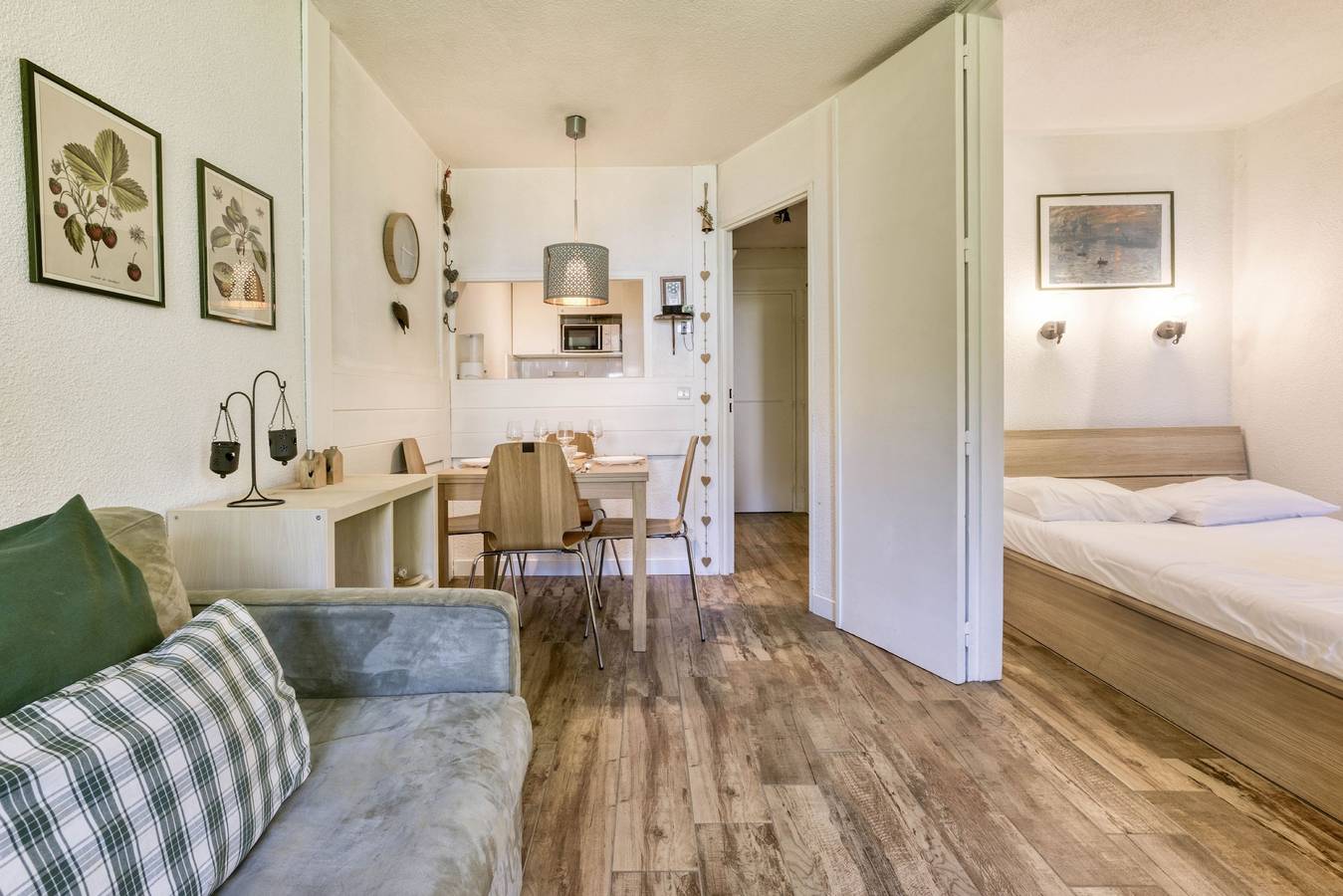 Appartement entier, Chamois Blanc 1 in Chamonix-Mont-Blanc, Massif du Mont-Blanc