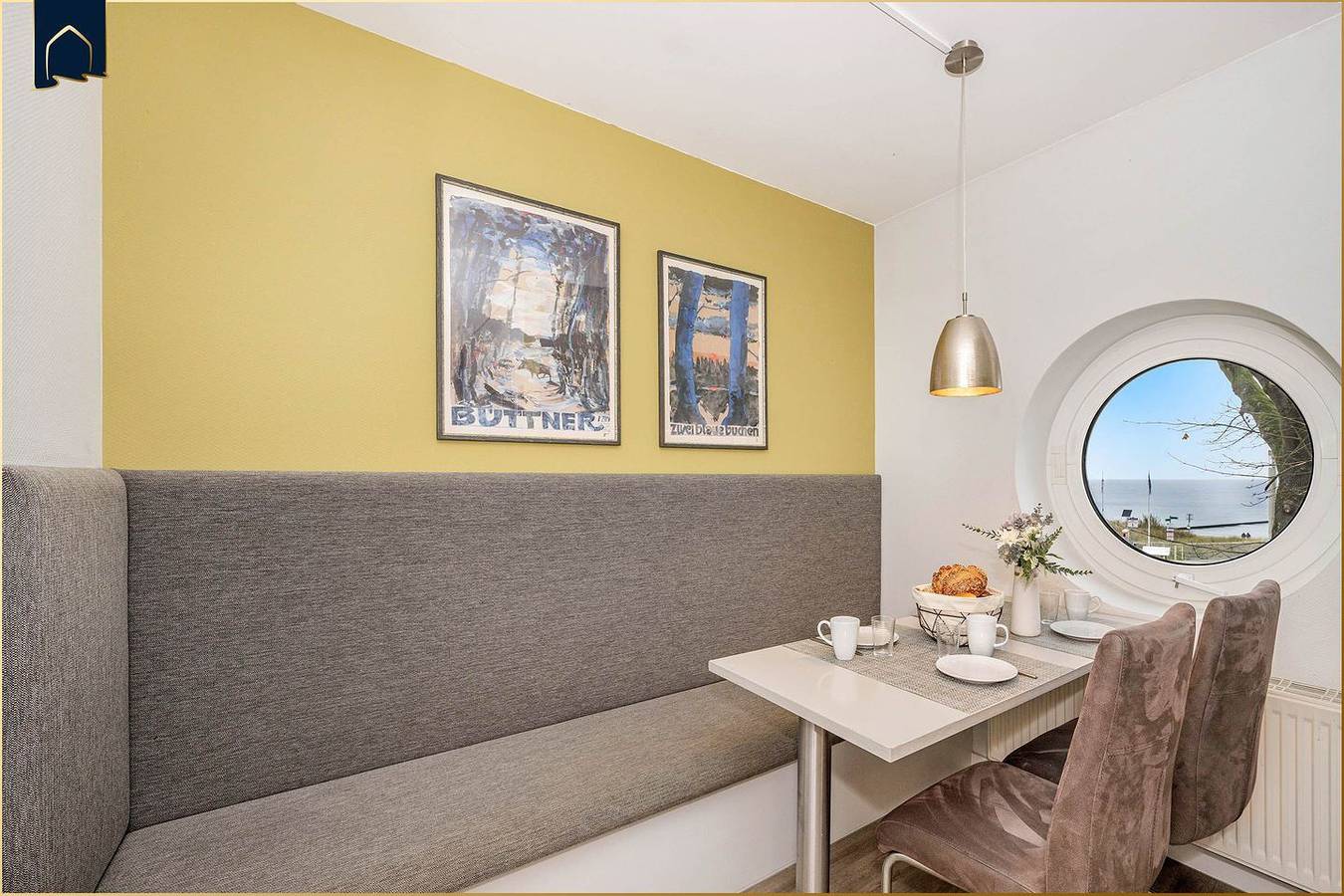 Ganze Wohnung, Traumhafte Ferienwohnung 50 m von der Seebrücke in Koserow, mit Wlan und Balkon in Ostseebad Koserow, Koserow