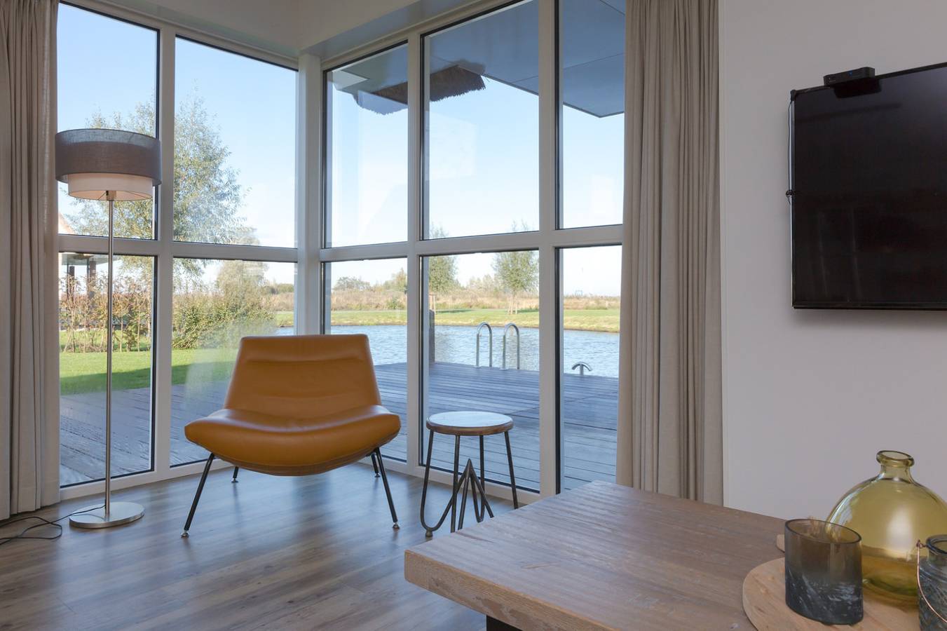 Luxus Villa für 8 Personen am Tjeukemeer in Friesland in Delfstrahuizen, Friesland
