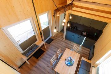 Ferienhaus für 6 Personen, mit Ausblick und Terrasse am Rennsteig