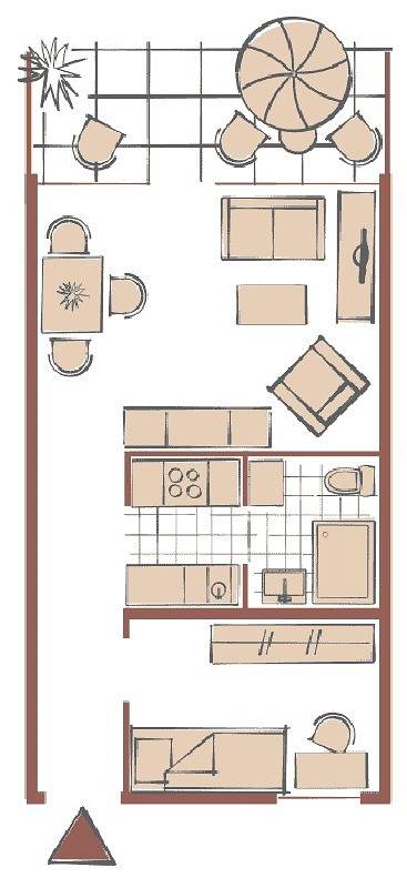 Ferienwohnung für 2 Personen, mit Balkon und Meerblick in Großenbrode - 2