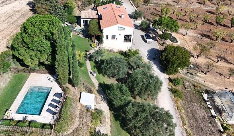 Location de vacances pour 8 personnes, avec jardin ainsi que piscine et vue à Maraussan - 2