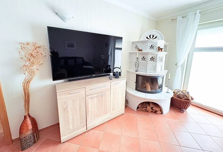 Ferienwohnung für 4 Personen, mit Ausblick und Garten