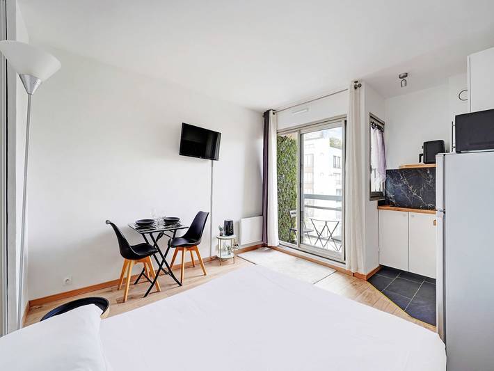 Gîte pour 2 personnes, avec balcon/terrasse, adapté aux familles à Courbevoie - 3