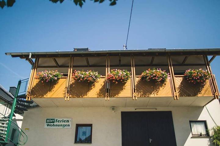 Ferienwohnung für 4 Personen, mit Garten und Balkon