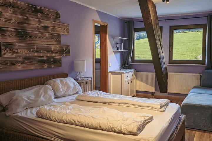 Ferienwohnung für 4 Personen, mit Garten und Sauna - 1