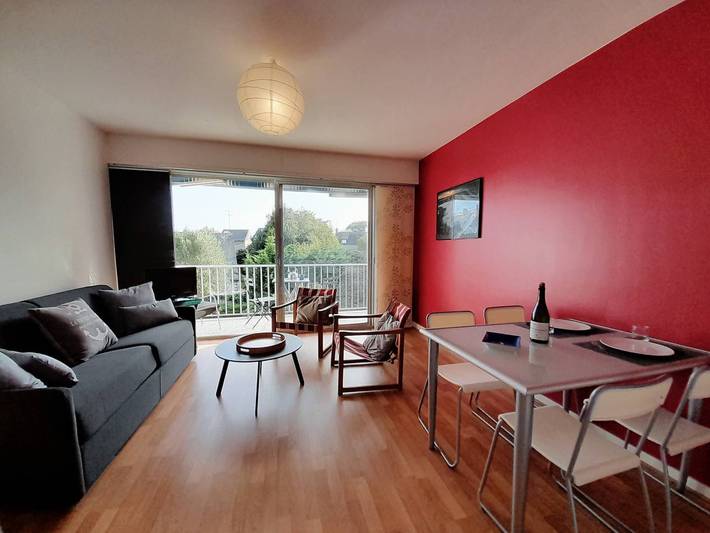 Studio entier, Studio cosy avec balcon, proche port et plage, La Trinité-sur-Mer in La Trinité-sur-Mer, Côte des Mégalithes