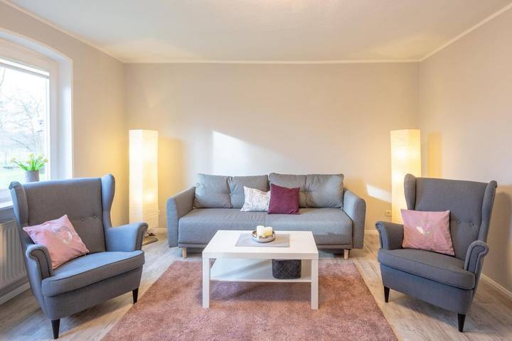 Ferielejlighed for 4 personer, med Terrasse og Have i Lund (Husum)