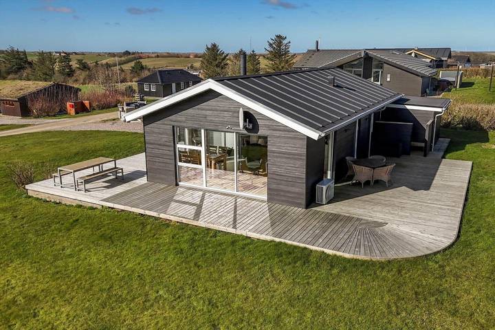 Ferienhaus mit Meerblick für 4 Personen, mit Terrasse an der Westküste Dänemarks - 2