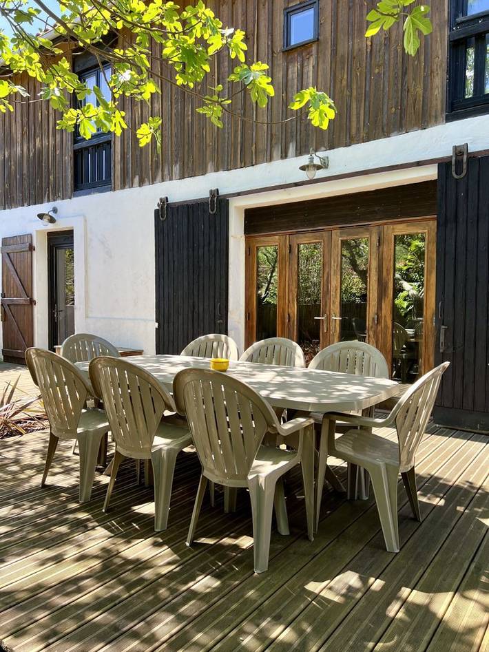 Gîte pour 8 personnes, avec jardin et terrasse, animaux acceptés dans Lac de Biscarrosse - 3