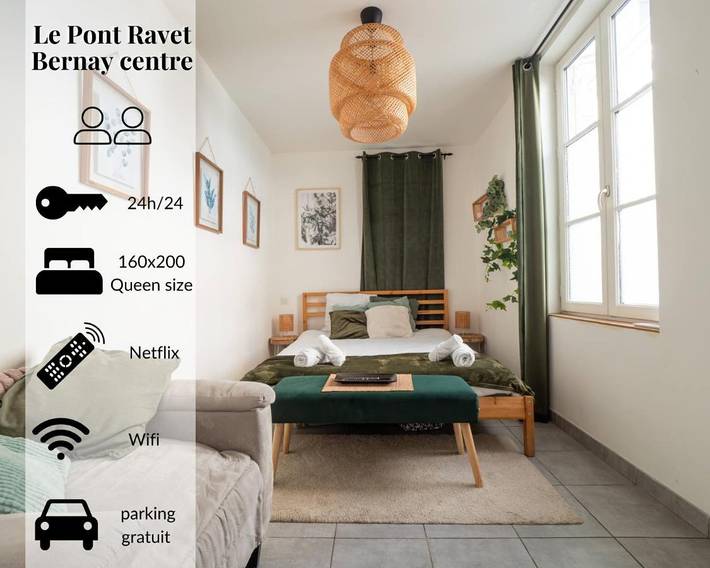 Gîte pour 2 personnes à Bernay