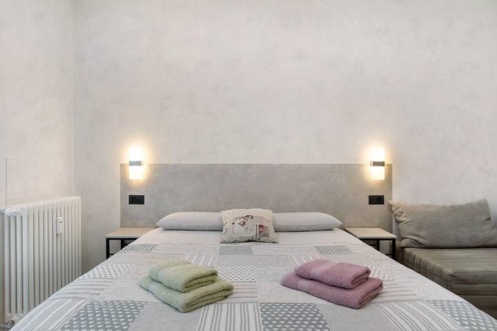 Double Room - Myaostaproject with Mountain View, Wi-Fi and Air Conditioning in Aosta, Wallisian Alps