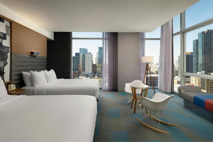 Hotel voor 2 personen, met huisdier in Chicago