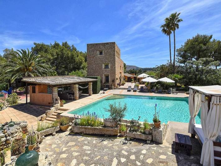 Ländliche Finca "Sa Torre" mit Jacuzzi in Marina Manresa, Alcúdia