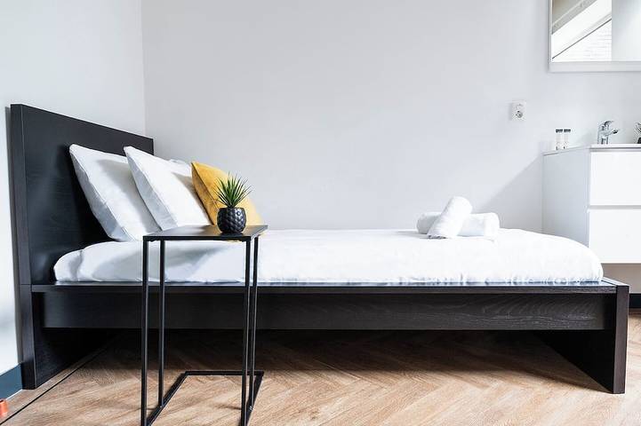 Ganze Wohnung, Entspannen Sie sich in einem modernen, neu renovierten Einzelzimmer in günstiger Lage im Zentrum von in Tilburg, Nordbrabant
