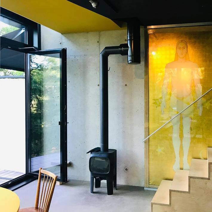 Ferienwohnung für 4 Personen, mit Garten und Ausblick sowie Sauna