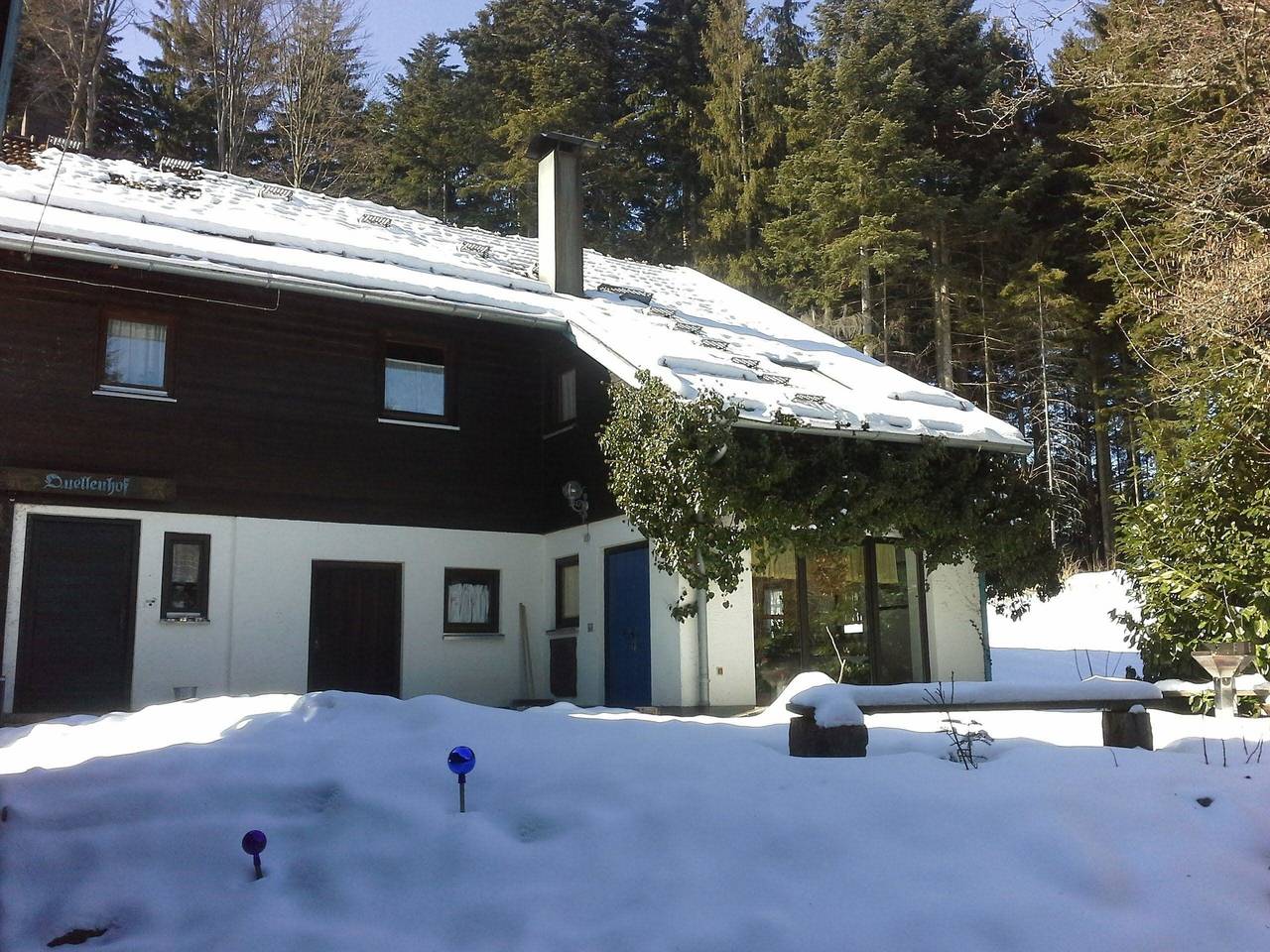 Ganze Ferienwohnung, Ferienwohnung Quellenhof "Altes Bauernhaus" in Kollnburg, Ostbayern