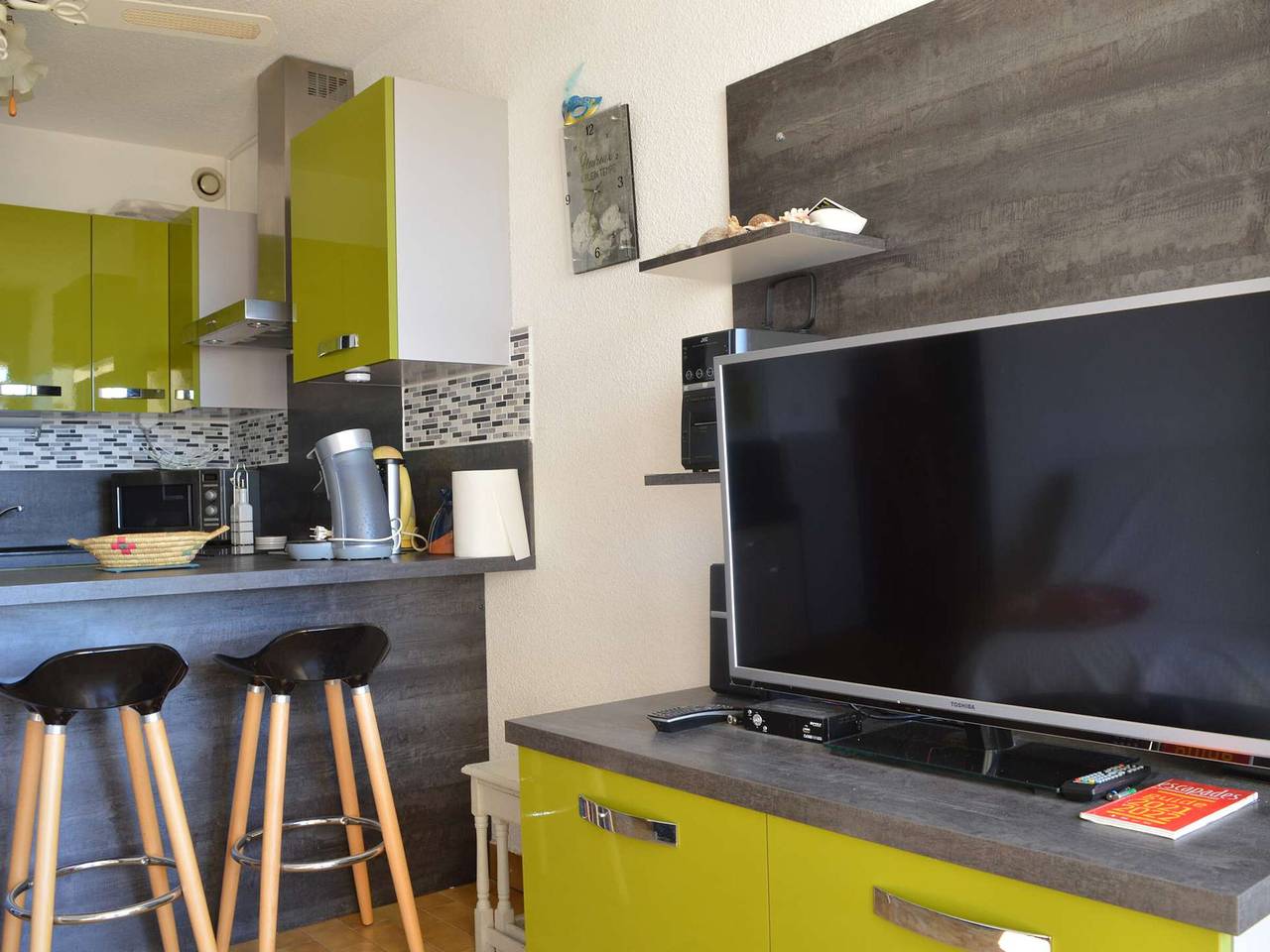 Ganze Wohnung, 2-Zimmer Wohnung für 4 Personen, 200m vom Strand, Narbonne Plage in Narbonne Plage, Narbonne