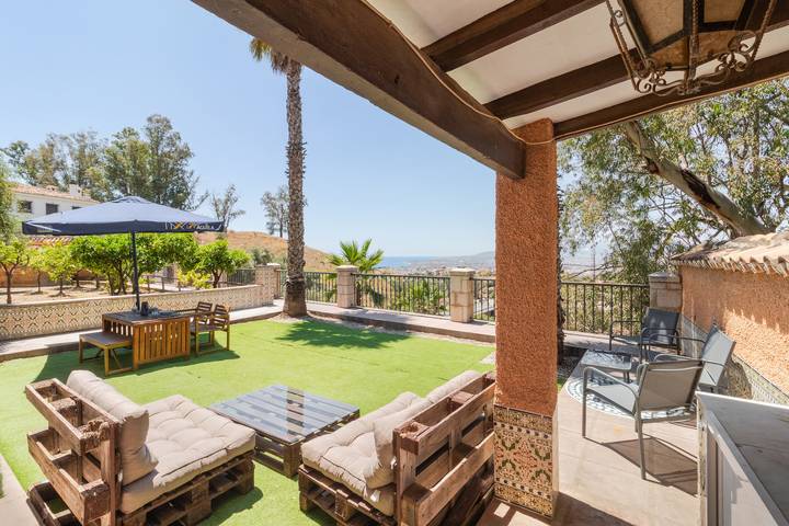 Ferienwohnung für 2 Personen, mit Garten und Meerblick in Malaga - 2