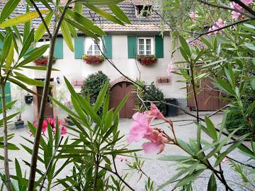 Chambre d’hôte pour 2 personnes, avec jardin dans le Haut-Rhin