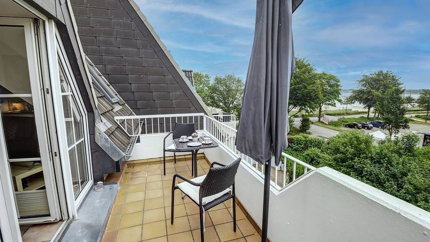 Ferienwohnung für 2 Personen, mit Ausblick und Balkon in Wassersleben